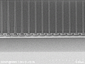 100 nm line patterns(bilayer resist)