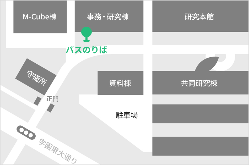 並木地区 バスのりば 地図