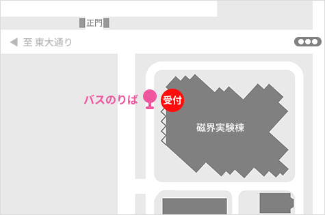 桜地区 バスのりば 地図