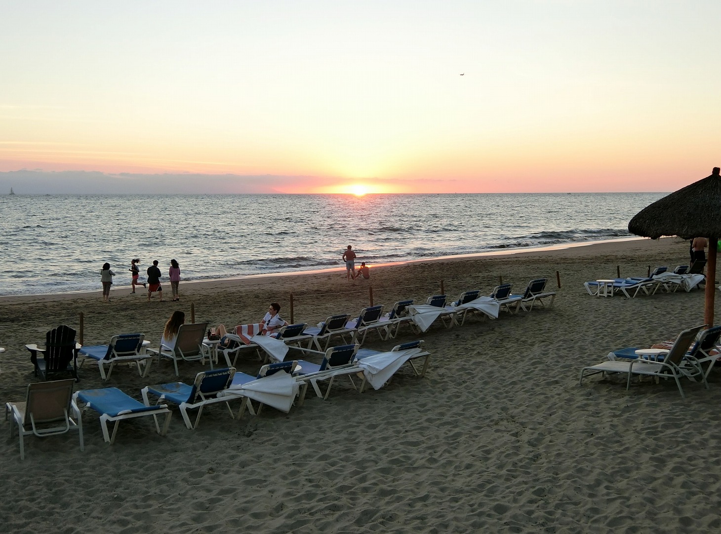 beach of conference hotel, January, 2017