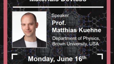 Visit and Seminar by Prof. Matthias Kuehne from Brown University featured image