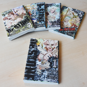 本の表紙写真「Dr.STONE」