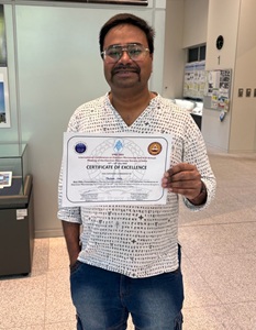 Saha Mainak with Certificate