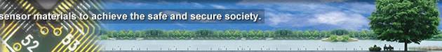 We research the sensor to achieve safety and safety in the society.