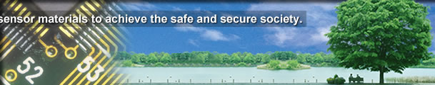 We research the sensor to achieve safety and safety in the society.