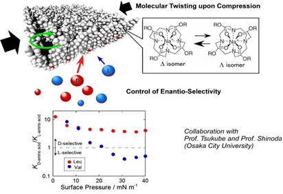 Langmuir-Blodgett monolayer of a cholesterol-substituted cyclen exhibits 