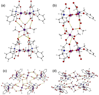 Coordination complexes of manganese with phenol ligands can also be studied as models of manganese biomineral-ization and metal ion transport. Here a hexa-solvated Mn2+ ion is captured by ligand displacement,