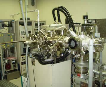 Molecular beam epitaxy system for oxide- and nitride- semiconductors. Sources: Zn, Mg, O-plasma, N-Plasma, Ga