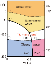 Proposed Phase Diagram of Liquid Water